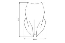 Plexi Puig Touring, BMW F900 XR (1)