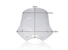 Plexi WRS BM044, BMW R1200 R 2006 - 2014 (5)