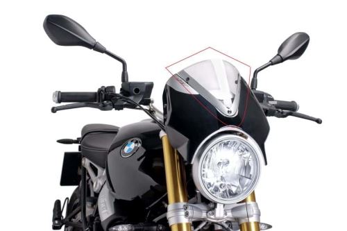 Plexi PUIG RETROVISION, BMW R NineT, Pure