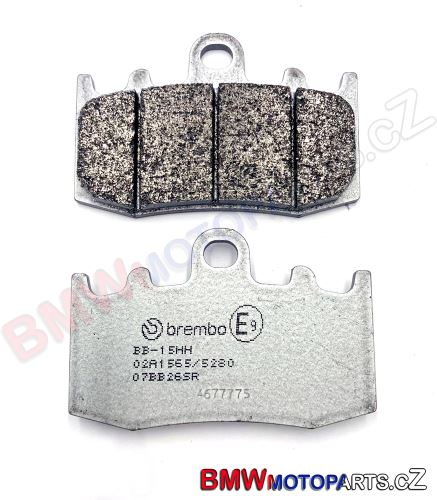 Brzdové destičky Brembo 07BB26SR BMW