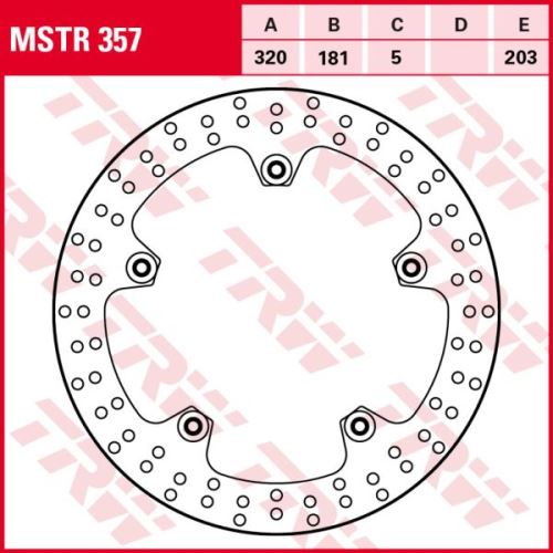 Brzdový kotouč přední TRW MSTR357