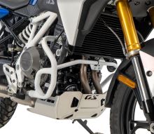 Padací rám spodní Hepco & Becker, BMW F450 GS, bílý (3)