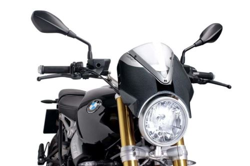 Plexi PUIG RETROVISION, BMW R NineT, Pure, carbon