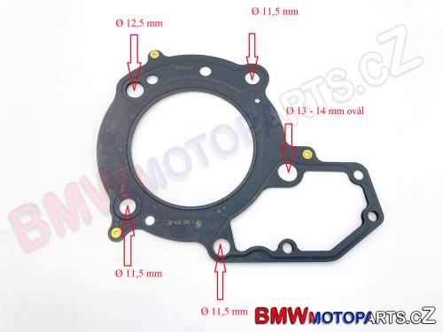 3 vrstvé těsnění hlavy BMW R850
