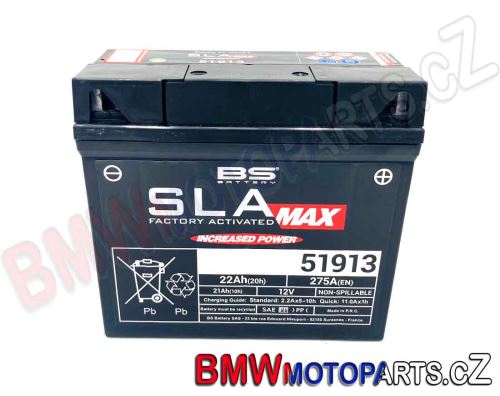 Motobaterie BS-BATTERY 51913 SLA MAX