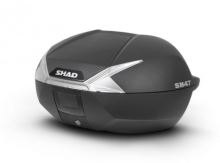 SHAD SH47 horní kufr, černo-bílý