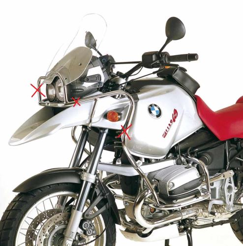 Padací rám spodní Hepco & Becker, BMW R1150 GS