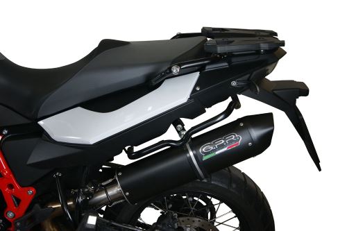 Výfuk GPR BMW.34.FUNE, BMW F800 GS 2008-2015, FURORE NERO