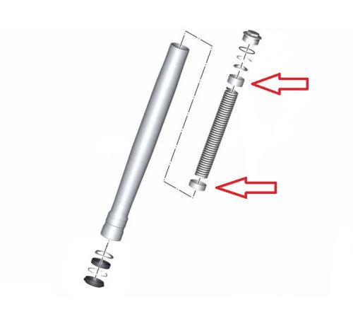 Pouzdra přední vidlice BMW F850 GS/A, F900 GS/A, R, XR