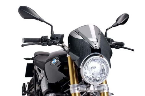 Plexi PUIG RETROVISION, BMW R NineT, Pure, carbon