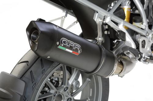 Výfuk GPR BMW.66.1.FUNE, BMW R1200 GS Adventure 2014-2016, FURORE NERO