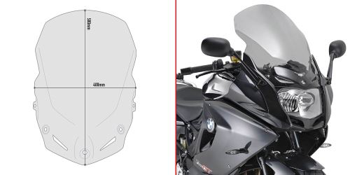Plexi Givi D5109S, BMW F800 GT