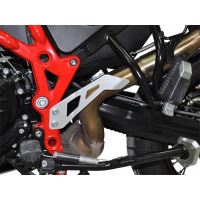 Kryt kolena výfuku ZIEGER/IBEX, BMW F700, 800 GS, stříbrný