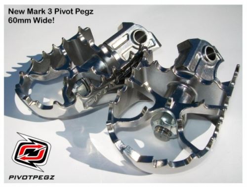 Stupačky Pivot Pegz WIDE MK3 pro BMW F650 GS, F800 GS