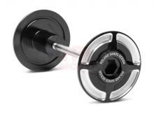 Kryt náboje zadního kola BMW R1200 GS/A LC, stříbrný