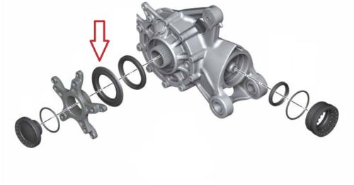 Ochranný kryt úhlového převodu BMW K1600