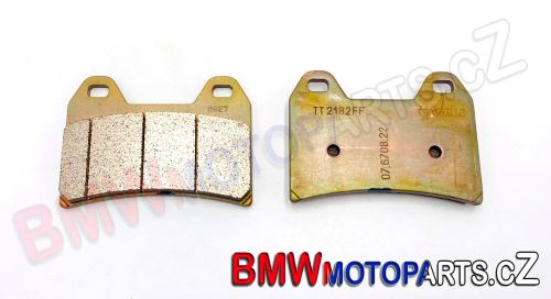 Přední brzdové destičky BMW 34117696593