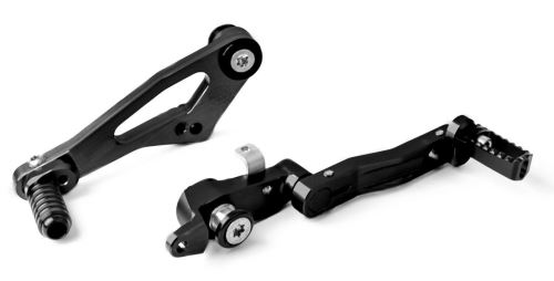 Nastavitelná brzdová a řadící páka GT R1200 GS/A LC, R1250 GS/A, černá