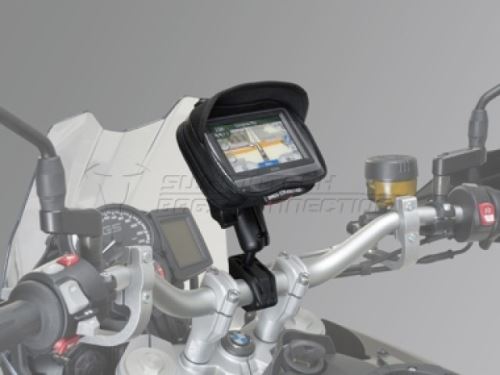 Držák GPS universální na řídítka včetně obalu navigace vel.M