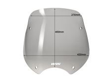 Plexi WRS BM020, BMW R850,1150 R, kouřové (3)