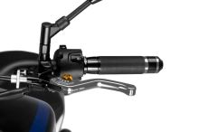 Spojková páčka PUIG 3.0 krátká, stříbrná/zlatá