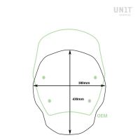 Plexi Unitgarage S, BMW R1300 GS/Adventure bez ACC (5)