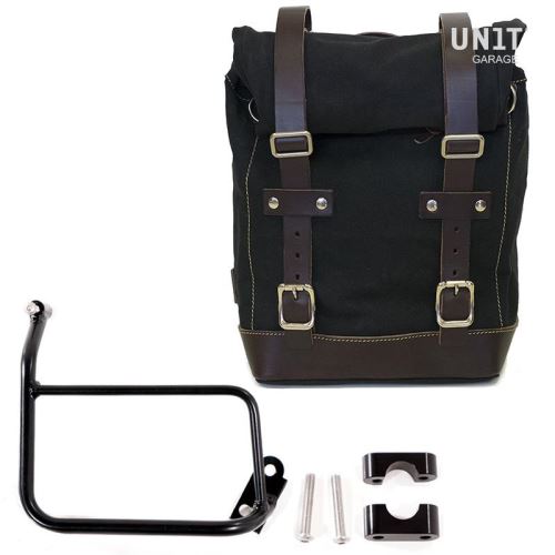 Plátěná boční brašna Unitgarage s nosičem BMW R1200 GS/A, pravá