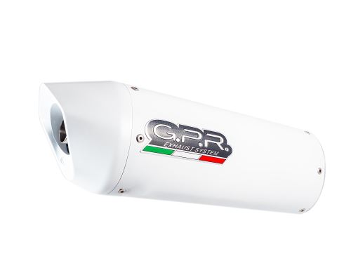 Výfuk GPR BMW.37.ALB, F800 R 2009-2014, Albus Ceramic