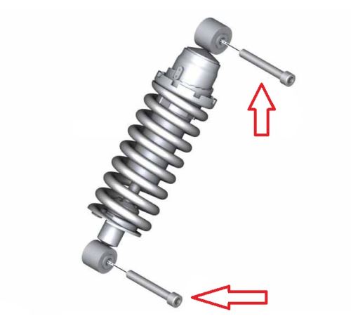 Šroub zadního tlumiče BMW G310 GS, R, RR