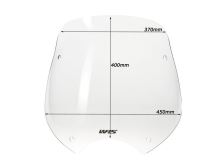 Plexi WRS BM020, BMW R850,1150 R, kouřové (6)