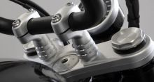 Zvýšení řídítek o 30 mm BMW R12, R12 NineT, stříbrné