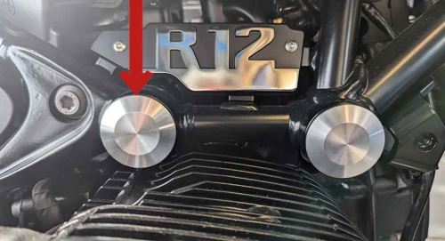 Záslepka rámu BMW R12, R12 NineT, R12 G/S
