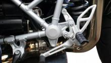 Záslepka rámu velká BMW R12, NineT, R1200 GS/A, R, S, ST levá, stříbrná