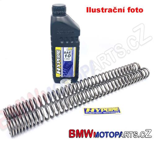 Progresivní pružiny předních tlumičů Hyperpro, BMW F750 GS továrně snížené