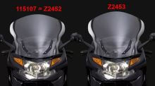 Plexi ZTechnik Z2452 Touring, BMW K1200 GT, K1300 GT (1)