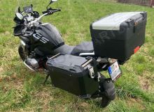 Hliníkové kufry TRAX ADV sada 45 l a 37 l, BMW R 1200 GS LC/Adv (13-), černé (4)