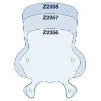Plexi ZTechnik Z2356, BMW R1250 R 2019-2022, černé (2)