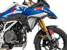 Padací rám horní Hepco & Becker, BMW F450 GS, černý (2)
