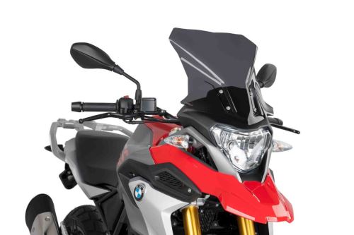 Plexi Puig 9879F Touring, BMW G310 GS, tmavě kouřové