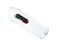 Výfuk GPR BMW.37.ALB, F800 R 2009-2014, Albus Ceramic (1)
