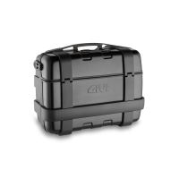 Kufr Givi TRK33 Trekker, černý s hliníkovým víkem (1)