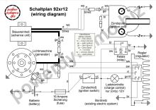 Alternátor s elektronickým zapalováním BMW /5/6 - 105 mm (2)