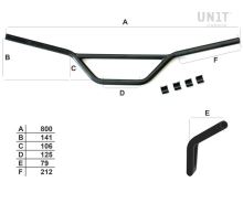 Řídítka Unitgarage standard,  BMW R NineT od 2021 (3)