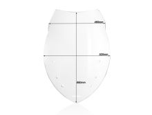 Plexi WRS BM039, BMW R1200 RT 2005 - 2013 (5)
