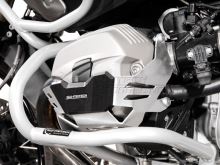 Kryty hlavy válců SW-Motech, BMW R1200 GS/A / R, NineT, stříbrné (2)