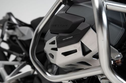 Kryty válců SW-Motech, BMW R1250 GS/A, R, RT, RS, stříbrné
