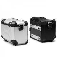 Hliníkový kufr SW-Motech TRAX ADV 37 L, pravý, stříbrný (5)