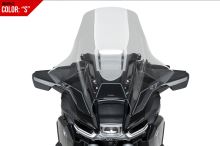 Plexi PUIG 22645S Touring, BMW R1300 RT, s grafikou