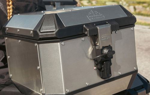 Horní hliníkový kufr (topcase) GIVI Trekker ALASKA ALA44A Monokey