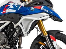 Padací rám horní Hepco & Becker, BMW F450 GS, bílý (2)